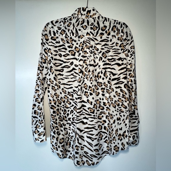 Equipment cheetah silk blouse size XS - Picture 3 of 4